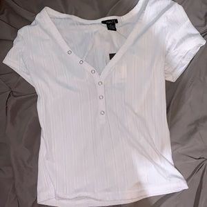 Rue21 white short sleeve top